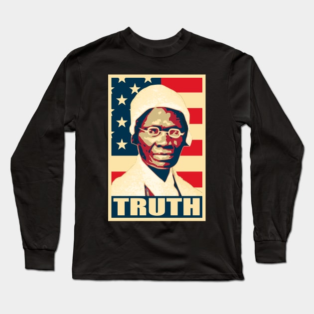 Sojourner Truth Long Sleeve T-Shirt by Nerd_art